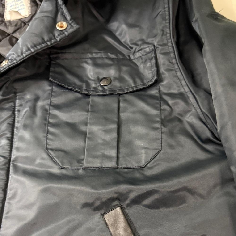 Vintage Navy Blue Jacket, police - Picture 8 of 14